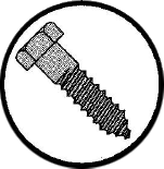 Picture of 75160L , Hex Lag Screws