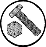 Picture of 5040BHT8 , Grade 8 Hex Tap Bolts