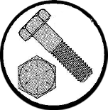 Picture of 1412CH8L , Made in USA Hex Cap Screws Grade 8