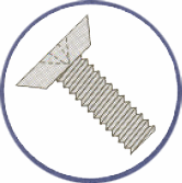 Picture of 1014MPU , Flat Phillips Undercut Machine Screws