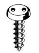 Picture of 1.14A34PS , Pan Head / Sheet Metal Screws Snake Eyes® Spanner