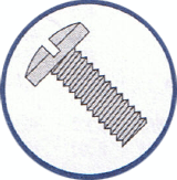 Picture of 0208MSB , Binding Undercut Slotted Machine Screws