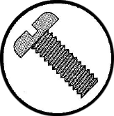 Picture of 1164MSP , Pan Slotted Machine Screws