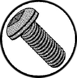 Picture of 0808MQP , Pan Square Machine Screws