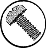 Picture of 0816IPP , Pan Phillips Internal Sems Machine Screws