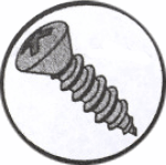 Picture of 0508ABPO , Oval Phillips A Self Tapping Screws