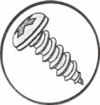 Picture of 0207ABPP , Pan Phillips A Self Tapping Screws