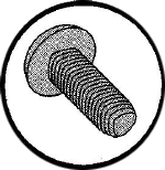 Picture of 0803RPP , Pan Phillips Genuine Taptite® II Thread Rolling Screws